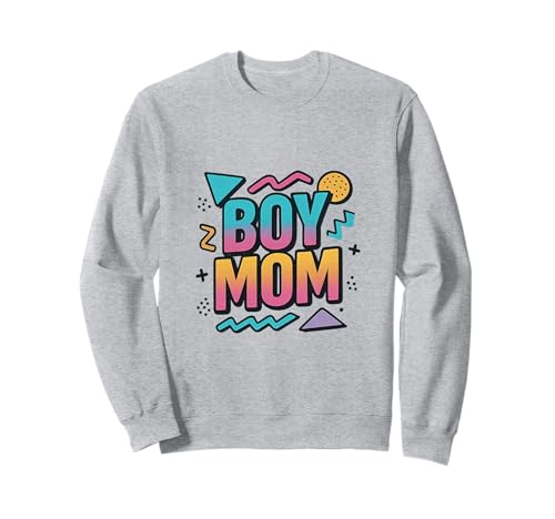 Junge Mama Raising Jungen Muttertag Mama Mama Lustiger Spruch Sweatshirt von Boy Mom Designs