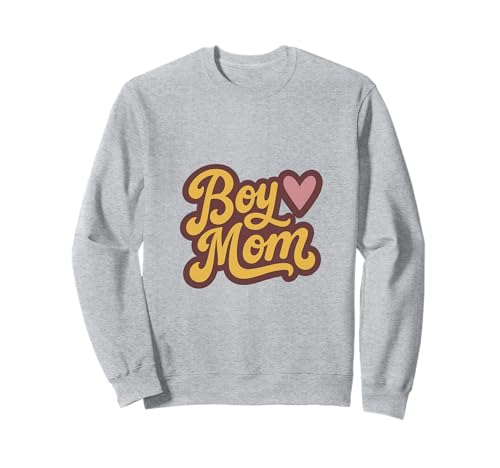 Junge Mama Raising Jungen Muttertag Mama Mama Lustiger Spruch Sweatshirt von Boy Mom Designs