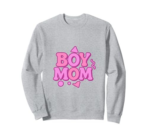 Junge Mama Raising Jungen Muttertag Mama Mama Lustiger Spruch Sweatshirt von Boy Mom Designs