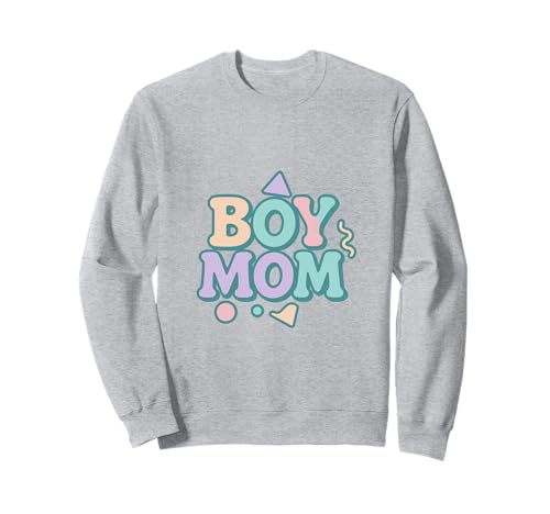 Junge Mama Raising Jungen Muttertag Mama Mama Lustiger Spruch Sweatshirt von Boy Mom Designs