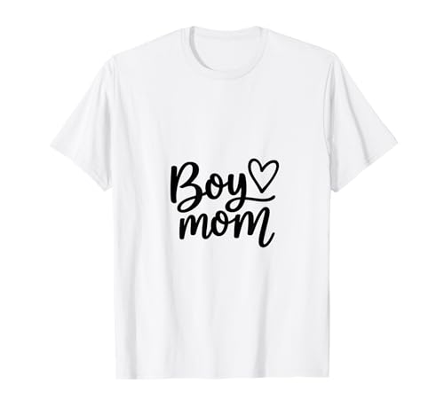 Junge Mama Raising Jungen Muttertag Mama Mama Lustiger Spruch T-Shirt von Boy Mom Designs