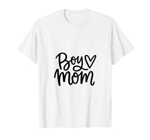 Junge Mama Raising Jungen Muttertag Mama Mama Lustiger Spruch T-Shirt von Boy Mom Designs