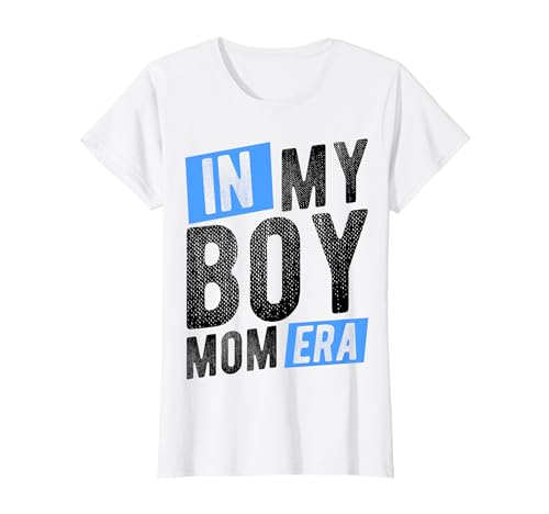 IN MY Boy Mom ERA Boy Mom Parenting Parents Mom T-Shirt von Boy Mom ERA Eltern Elternschaft Design Kleidung