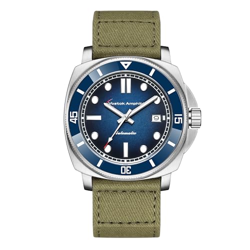 Boyarca Herren Automatische mechanische Uhren, NH35 Uhrwerk, Saphirkuppelglas, leuchtende Keramiklünette, luxuriöse männliche Armbanduhr, Grün B2 Boyarca Herren Automatische mechanische Uhren, NH35 Uhrwerk, Saphirkuppelglas, leuchtende Keramiklünette, luxuriöse männliche Armbanduhr, Grün B2 von Boyarca