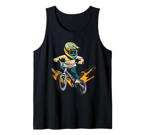 Kinder BMX Tank Top von Boys BMX Designs