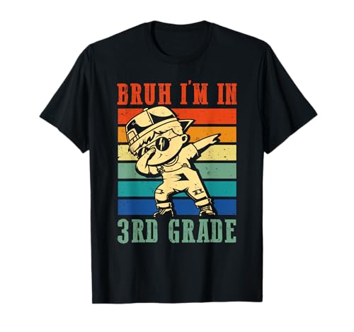 Jungen Bruh I'm In 3rd Grade First Day of School Third Grade T-Shirt Jungen Bruh I'm In 3rd Grade First Day of School Third Grade T-Shirt von Boys Bruh I'm In 3rd Grade First Day Of School Tee