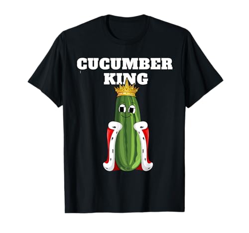Gurkenkönig | Herren Gurken-T-Shirt | Jungen Gurke T-Shirt von Boys Cucumber Shirts for Men