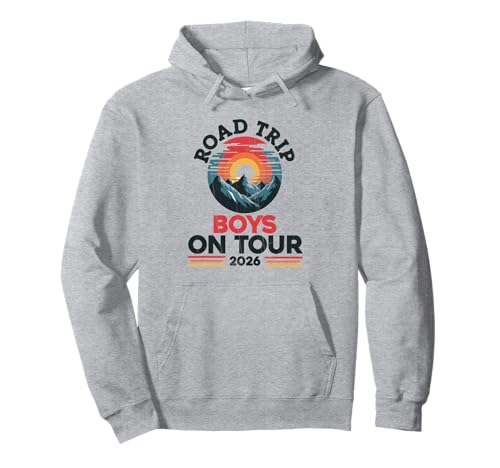 Jungen auf Tour 2026 Roadtrip Pullover Hoodie von Boys On Tour Road Trip Lip Apparel