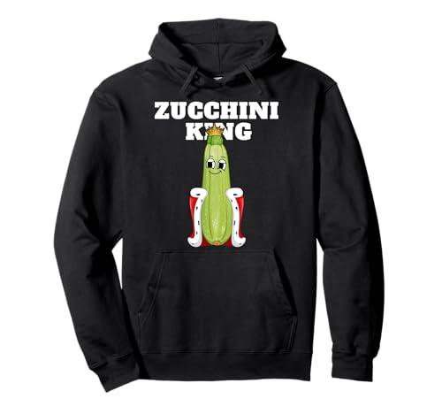 Zucchini King | Herren Zucchini T-Shirt | Jungen Zucchini Pullover Hoodie von Boys Zucchini Shirts for Men