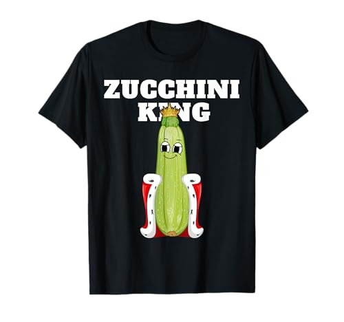 Zucchini King | Herren Zucchini T-Shirt | Jungen Zucchini T-Shirt von Boys Zucchini Shirts for Men