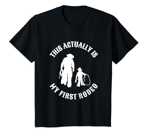 Das ist tatsächlich Mein erstes Rodeo Rodeo-Shirt für Kinder T-Shirt Das ist tatsächlich Mein erstes Rodeo Rodeo-Shirt für Kinder T-Shirt von Boys and Girls My first Rodeo T shirts