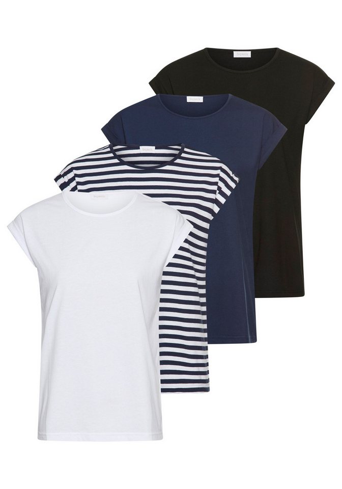 Boysen's T-Shirt (Packung) Kurzarm, basic, Rundhalsausschnitt - NEUE FARBEN von Boysen's