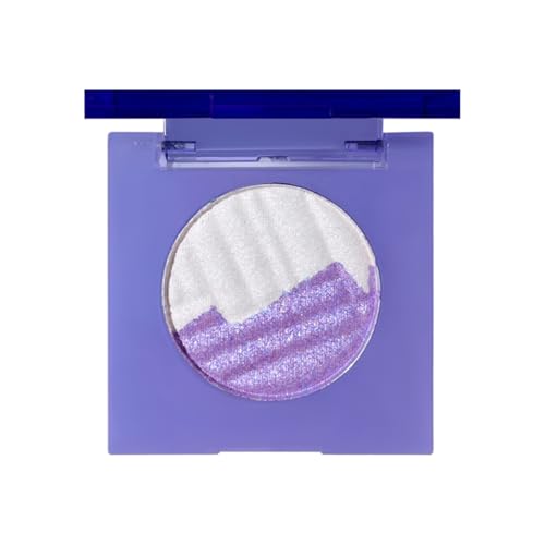 Glitzer Lidschatten Palette - 2-in-1 Multichrome Metallischer Schimmer - Hochpigmentiertes Aurora Augenpuder, Lang anhaltend, holographisch & duochrom Chamäleon-Effekt Highlighter & Lidschatten (S10#) von Bploar