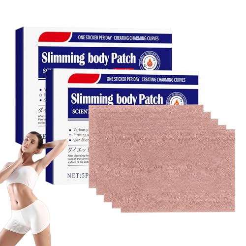Slimming Patches Belly Button Patch Firming Patches, Bauchstraffungs-Pflaster, Natürliche Formgebung & Straffung, Für einen Schlankeren Bauchbereich von Bploar