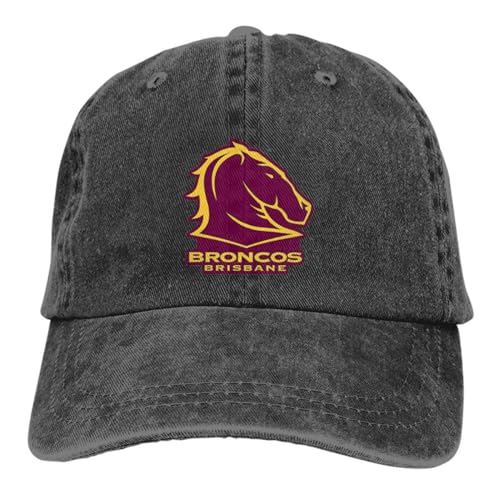 Baseballkappe Broncos Klassische Baseballkappe Männer Hüte Frauen Visierschutz Snapback Brisbane Kappen Geburtstagsgeschenk Weihnachten von BrAvee