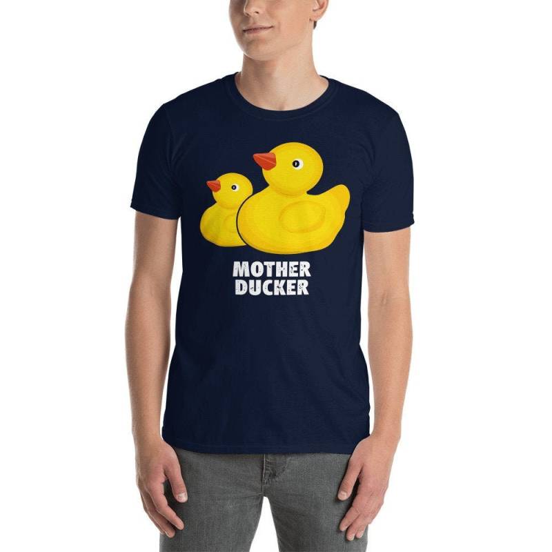 Mutter Enten Gummi Ente Pun Lustiges T-Shirt von BraaiNinja