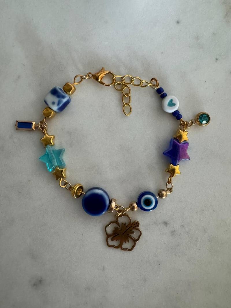 Vintage Summer Bracelets Boho Ibiza Flower Style von BraceletBlissbyLilli