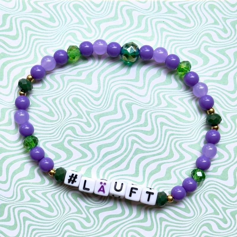 Armband „#läuft" Bei Dir/Mir von BraceletCoffeeClub