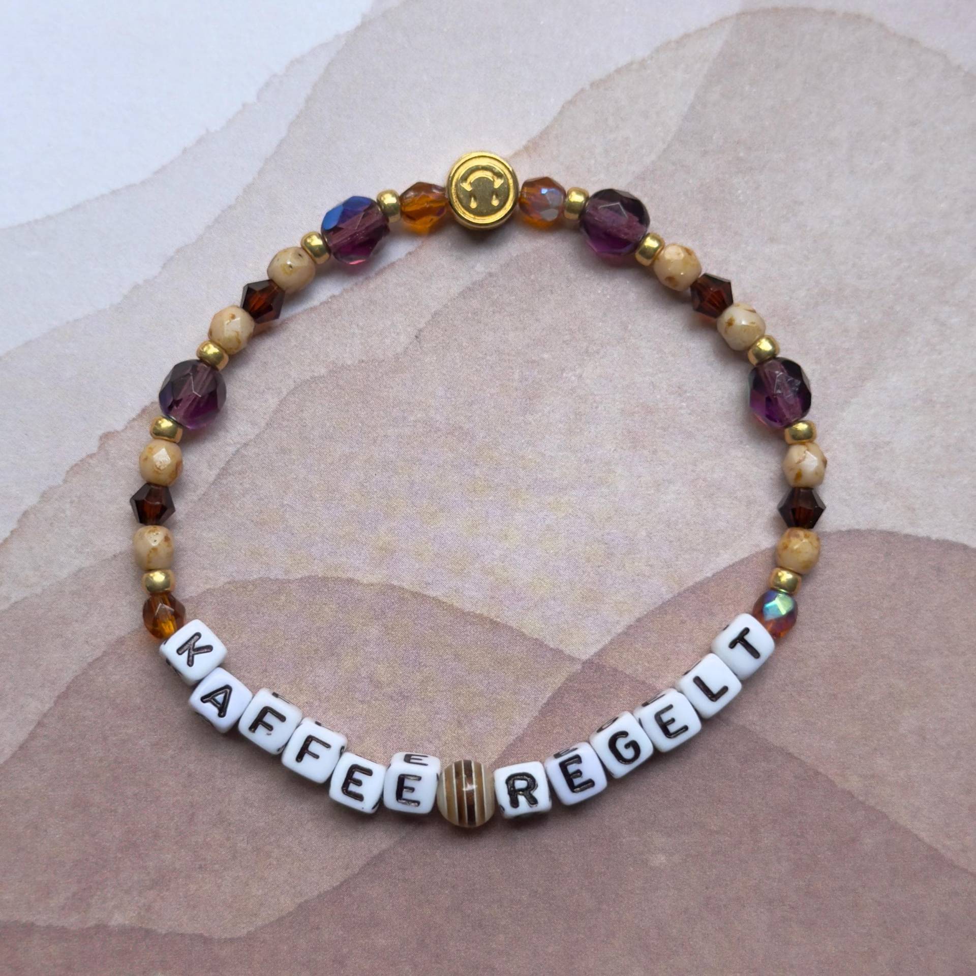 Coffee Junkie Armband „Kaffee Regelt" von BraceletCoffeeClub