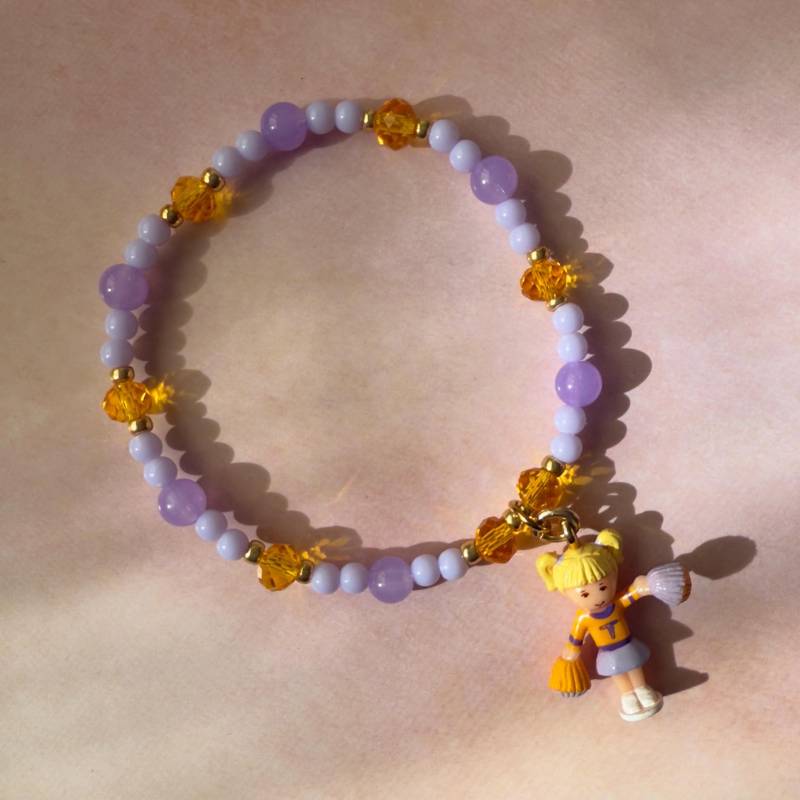 Polly Pocket Basic Armband „Cheerleading" von BraceletCoffeeClub