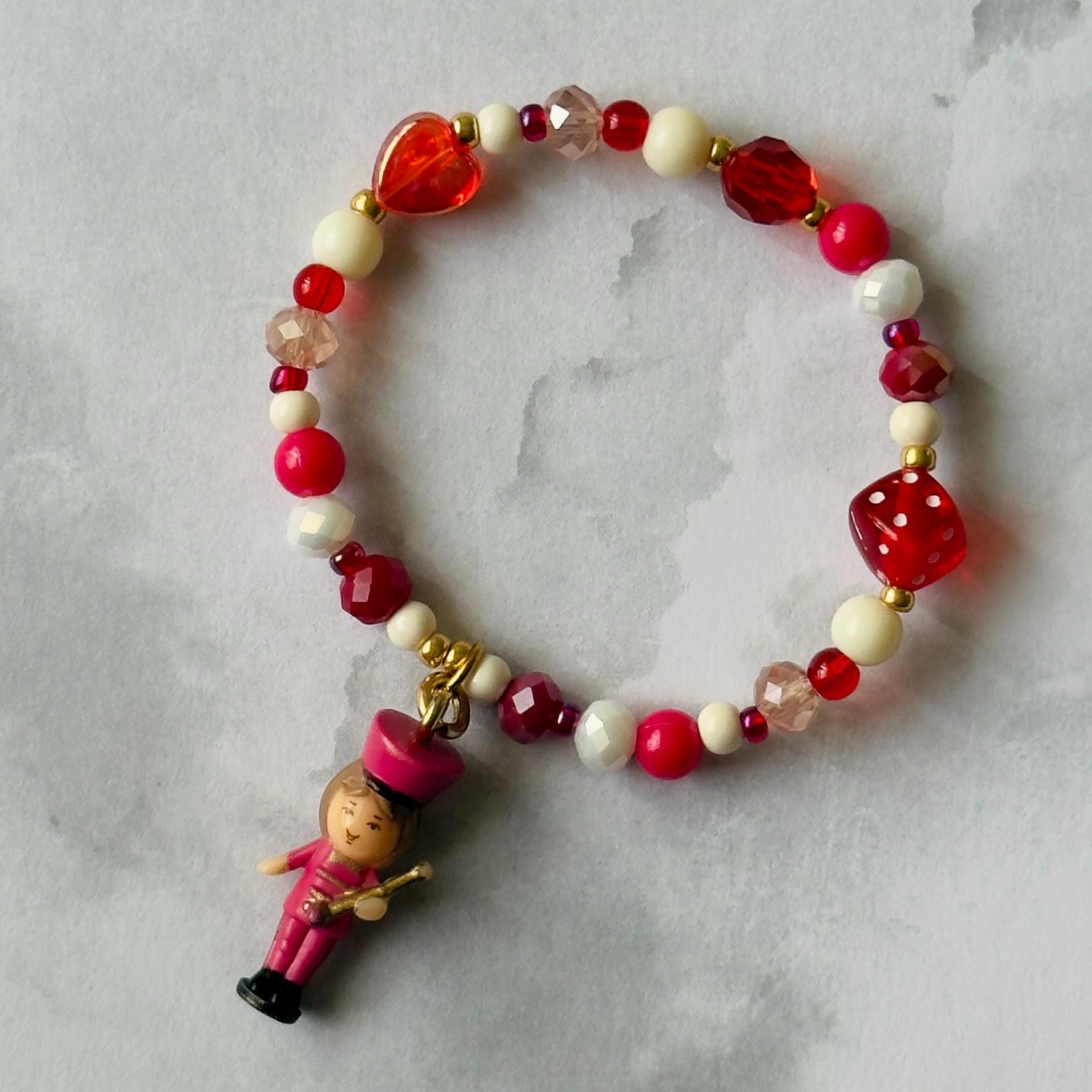 Polly Pocket Basic Armband „Weihnachten" von BraceletCoffeeClub