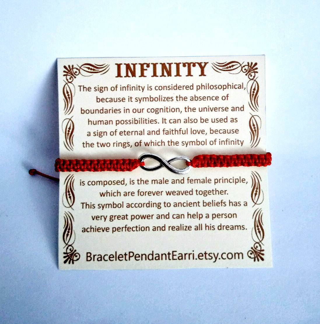 Unendlich Rote Schnur Armband Good Luck Unendlichkeit Freundschaft Charme Rotes Roter Faden Unendlich Rote Schnur Armband Good Luck Unendlichkeit Freundschaft Charme Rotes Roter Faden von BraceletPendantEarri