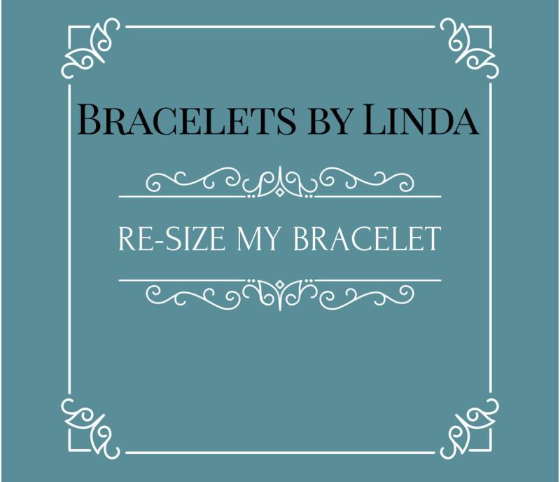 Armbänder Von Linda Armband Größenänderung Add-On, Größenänderung, Benutzerdefinierte Oops, Bestellte Ich Die Falsche Größe Armbänder Von Linda Armband Größenänderung Add-On, Größenänderung, Benutzerdefinierte Oops, Bestellte Ich Die Falsche Größe von BraceletsbyLinda