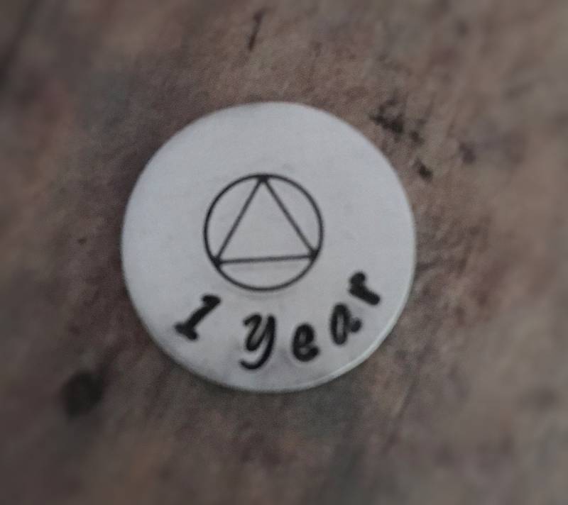 Nüchternheit Medaillon, Personalisierte Tasche Token, Sucht Erholung Münze, Aa Jubiläumsgeschenk, Medaillon Nüchternheit Medaillon, Personalisierte Tasche Token, Sucht Erholung Münze, Aa Jubiläumsgeschenk, Medaillon von BraceletsbyLinda