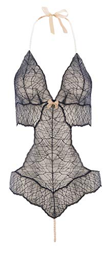 Bracli 2051 Perlenbody SYDNEY (einreihig) S, M, L in 4 Farben Größe M, Farbe Schwarz von Bracli