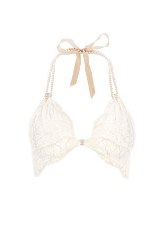 Bracli 2080 Perlen BH SYDNEY Größe S, M, L in 4 Farben Größe M, Farbe Creme von Bracli