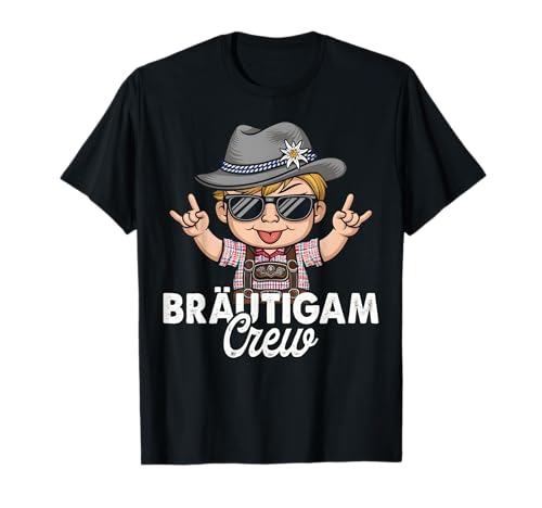 Bräutigam Crew JGA Junggesellinnenabschied Männer T-Shirt Bräutigam Crew JGA Junggesellinnenabschied Männer T-Shirt von Bräutigam Crew JGA Männer
