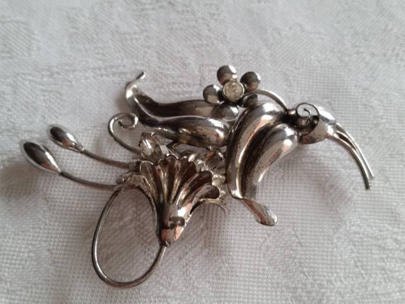 Bond Boyd Canada Vintage Sterling Brosche Mit Klaren Strasssteinen Bond Boyd Canada Vintage Sterling Brosche Mit Klaren Strasssteinen von BragsAndRelics
