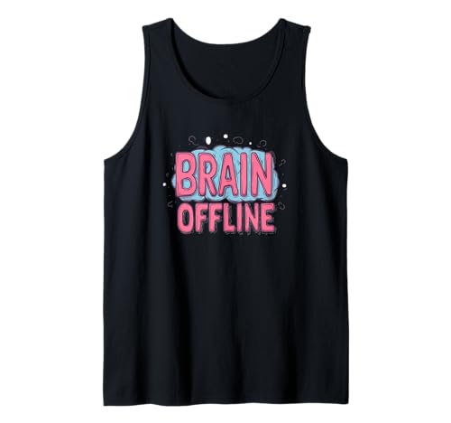 Brain Offline Designregeln mit Chill Fun für Jungen und Mädchen Tank Top von Brain Offline Outfit