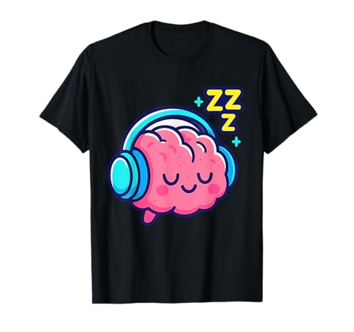 ASMR für Kinder zur Beruhigung des Gehirns mit Kopfhörern Sleep Zzzs Relax T-Shirt ASMR für Kinder zur Beruhigung des Gehirns mit Kopfhörern Sleep Zzzs Relax T-Shirt von Brain Tingles Calming Sound Playtime For YoungKids