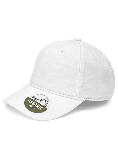 Basecap Organic Cotton Brain Waves 6 - Panel Cap Kappe Unstructured von Brain Waves