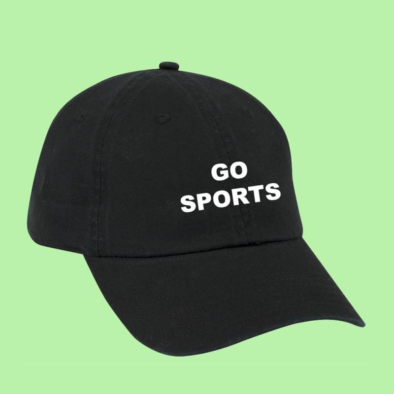 Go Sports Baseballmütze Dad Hat Ich Hoffe Nur, Dass Beide Teams Spaß Haben Bestickte Unisex Verstellbare Riemen Zurück Papa Cap Spieltag von BrainDazed