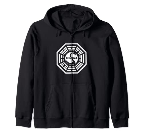 Dharma Initiative Schwan Station für Damen und Herren Kapuzenjacke von BrainJuiceTees