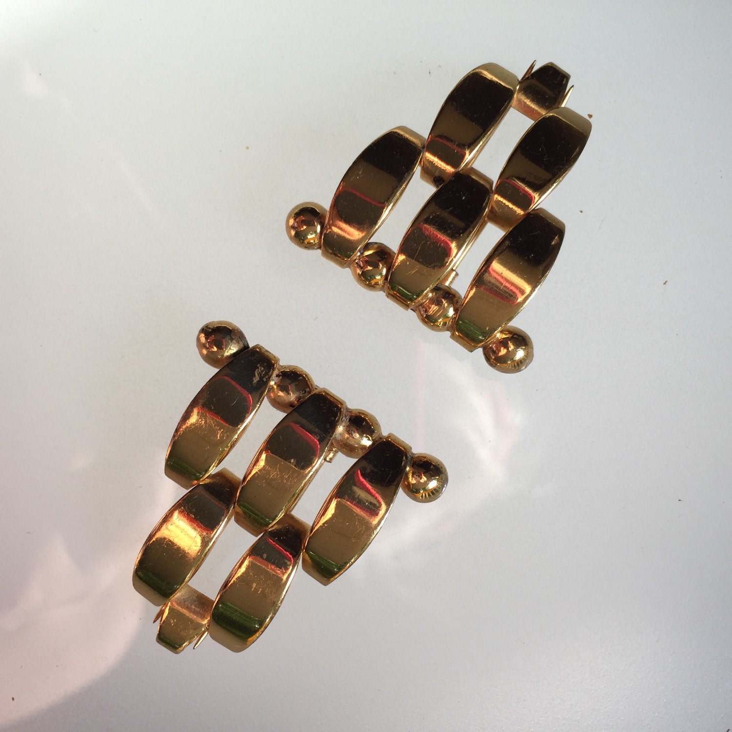 Art-Deco-Monet-Kleid Clips 1930 Pelz & Mantel Art-Deco-Monet-Kleid Clips 1930 Pelz & Mantel von BrainWashington