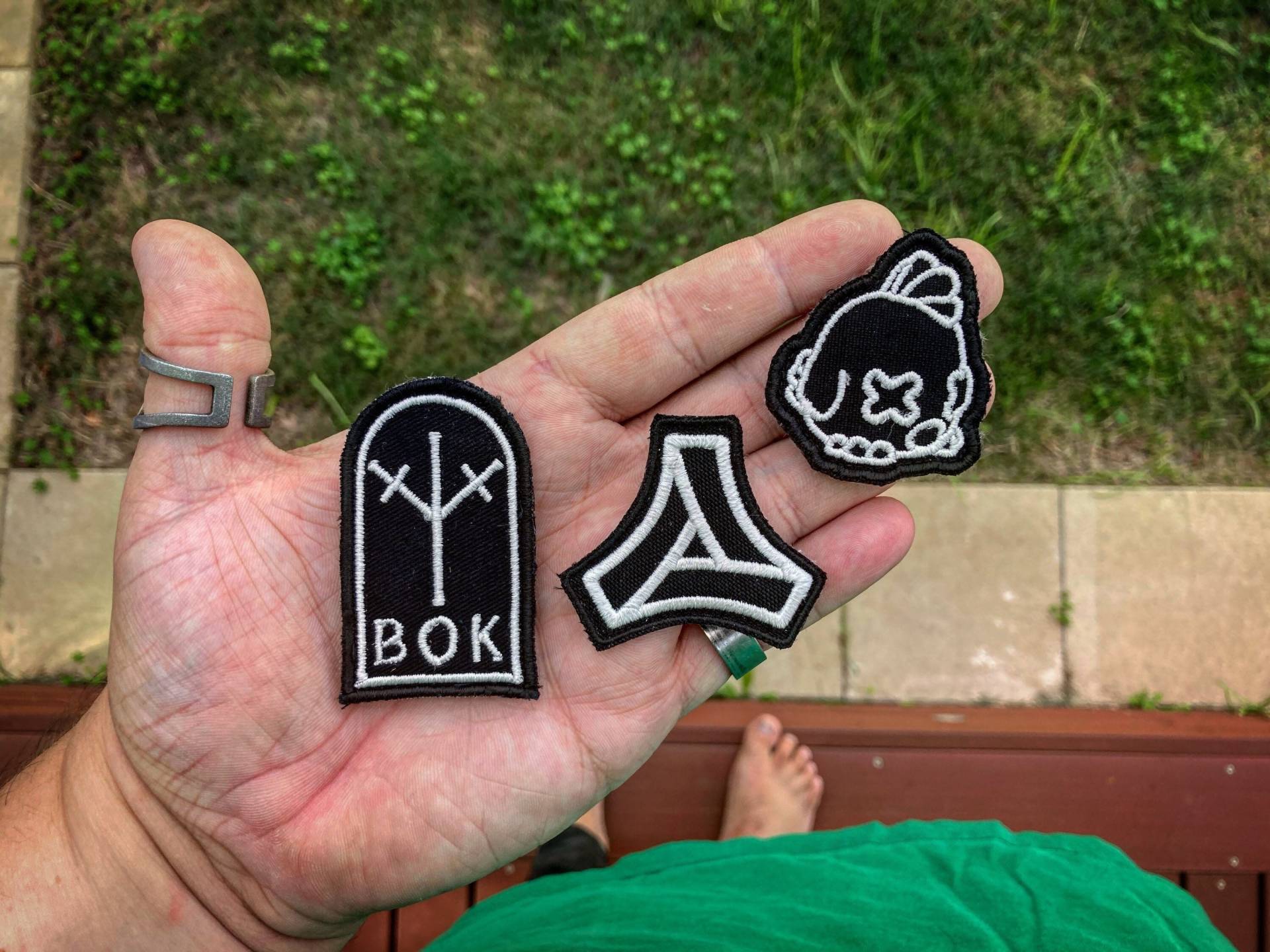 Braindeef Gestickte Patches Braindeef Gestickte Patches von BraindeefStudio
