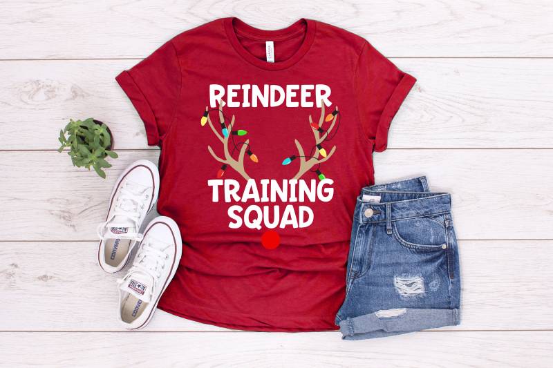 Weihnachten Laufen Shirt/Lustige 5K Spaß Urlaub Workout T-Shirt Geschenk Reindeer Weihnachtsbeleuchtung Passende Team Gruppe Familie Foto Weihnachten Laufen Shirt/Lustige 5K Spaß Urlaub Workout T-Shirt Geschenk Reindeer Weihnachtsbeleuchtung Passende Team Gruppe Familie Foto von Brainooli