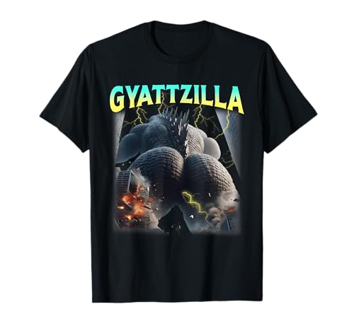 Gyattzilla Funny Gyatt Zilla Meme Brainrot Men Women T-Shirt Gyattzilla Funny Gyatt Zilla Meme Brainrot Men Women T-Shirt von Brainrot Gyattzilla Funny Gyatt Zilla Meme Designs