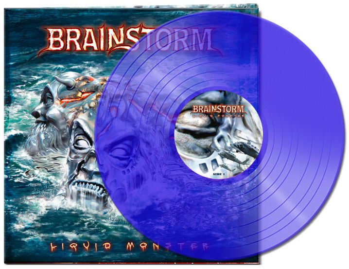 Brainstorm Liquid monster LP blau von Brainstorm