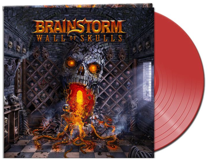 Brainstorm Wall of skulls LP rot von Brainstorm