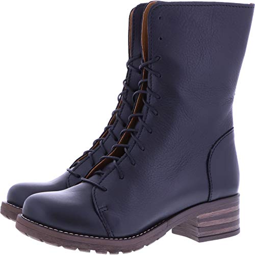 Brako / Modell: Military Planet/Schwarz Leder/Art: 8470 / Damen Stiefel von Brako