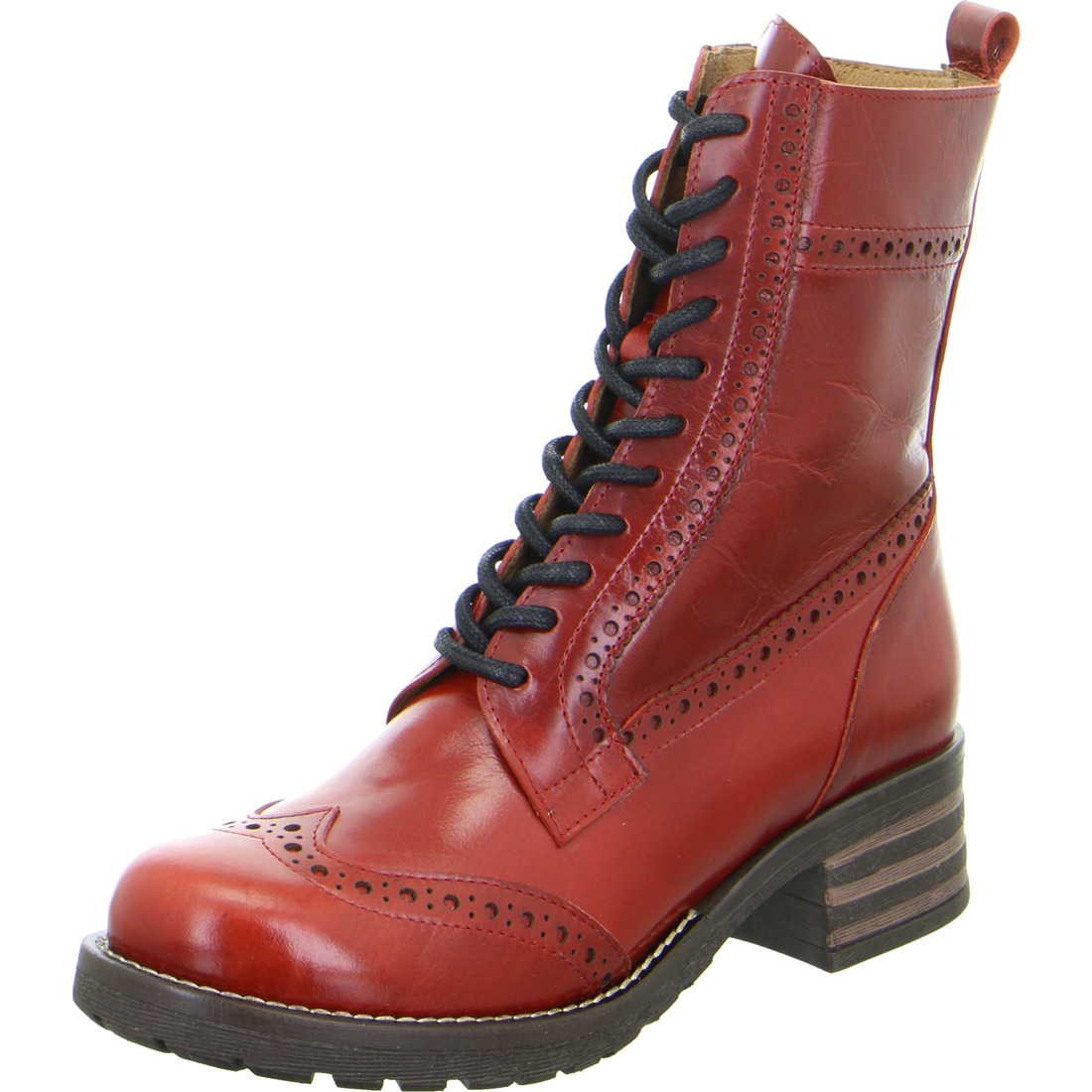 female Stiefeletten rot 38 von Brako