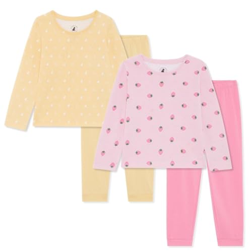 Bramble & Bear (2er-Pack) Langarm-Pyjamas für Kinder und Kleinkinder – sanftes Pyjama-Set aus Bio-Baumwolle für Kinder im Alter von 2 bis 10 Jahren – bequeme, gemütliche, weiche Unisex Schlafanzüge von Bramble & Bear