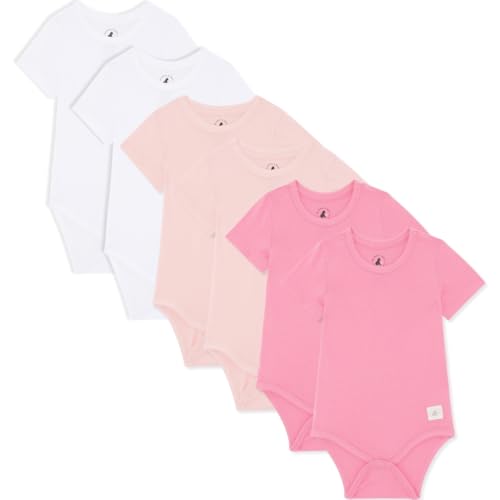 Bramble & Bear (3/6er-Pack kurzärmelige Baby-Bodys – Unisex Baby-Bodys aus Bio-Baumwolle für 0 bis 3 Jahre von Bramble & Bear