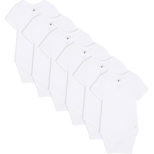 Bramble & Bear (3/6er-Pack kurzärmelige Baby-Bodys – Unisex Baby-Bodys aus Bio-Baumwolle für 0 bis 3 Jahre von Bramble & Bear