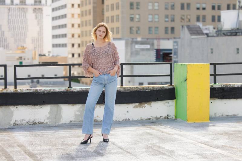 80Er Jahre Hell Blau Soft Distressed Levis Jeans Vintage Denim Gerades Bein Hose von BranchesVintage