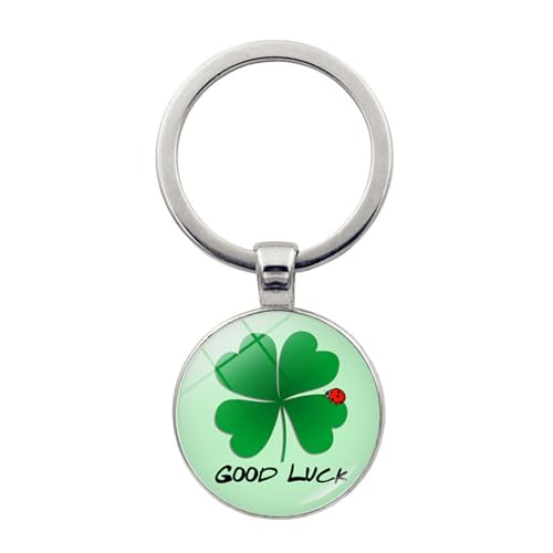 Brand-gangdiude Lucky Four Leaf Clover Kristallglas Schlüsselanhänger Accessoire Brand-gangdiude Lucky Four Leaf Clover Kristallglas Schlüsselanhänger Accessoire von Brand-gangdiude